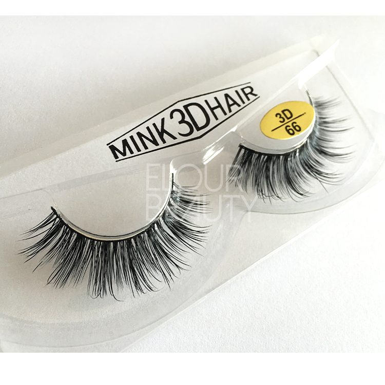 Natural 3D mink eye lash extensions China factory EA78